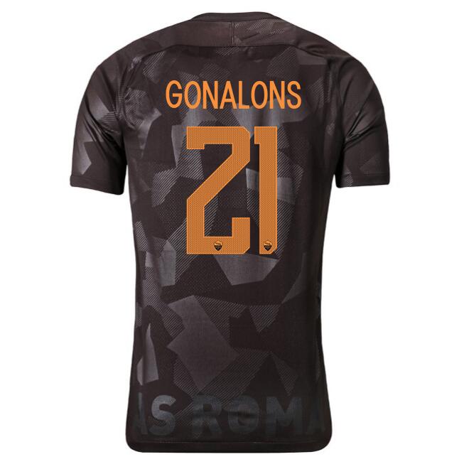 Camiseta AS Roma Primera equipación Gonalons 2017-2018